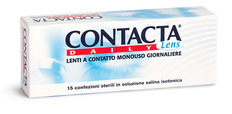 lente a contatto monouso giornaliera contacta daily lens 15-3,00 15 pezzi