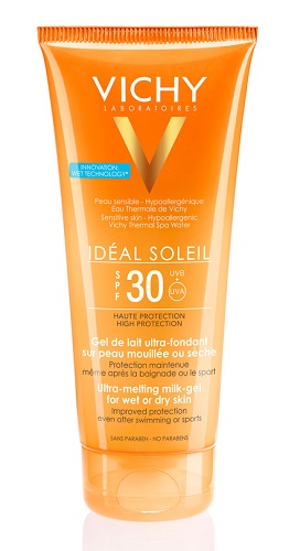 ideal soleil gel wet crp spf30