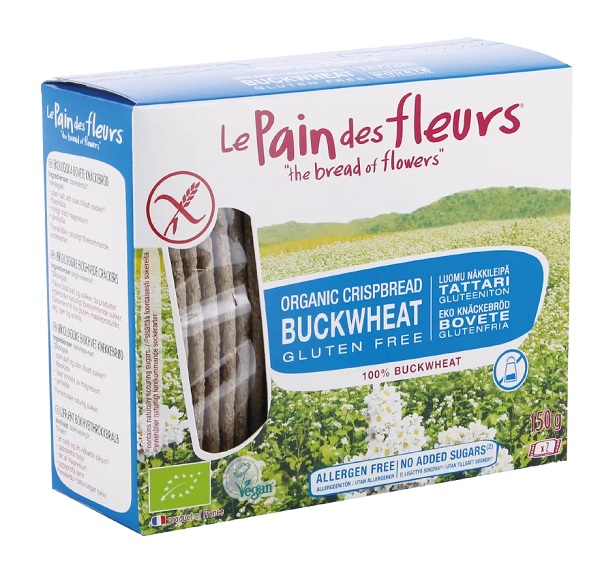 pain des fleurs tartine tostate al grano saraceno senza sale 150 g