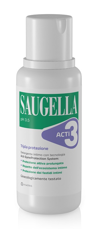 saugella acti3 detergente intimo 250 ml