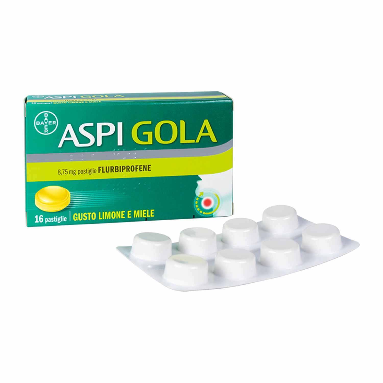aspi gola 16pastiglie limone miele