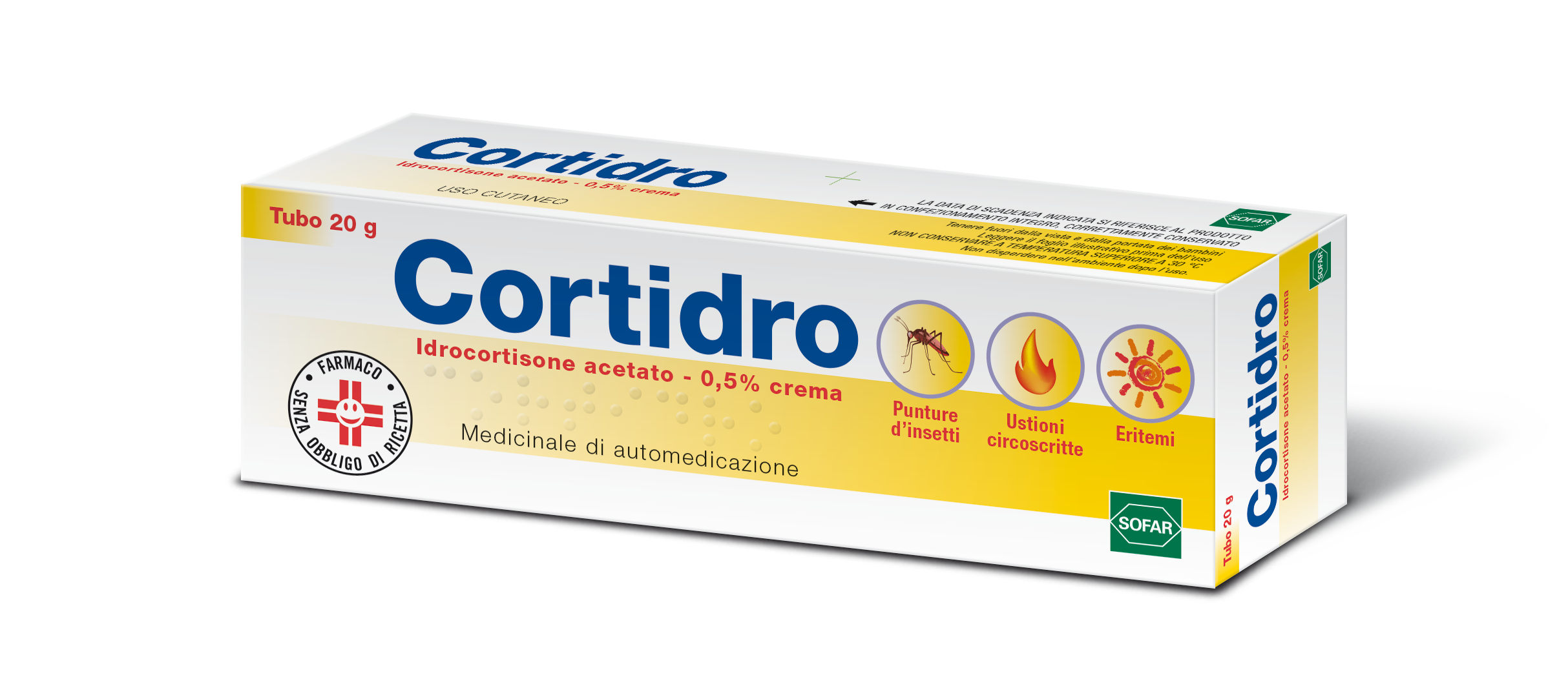 cortidro crema derm 20 g 0,5%