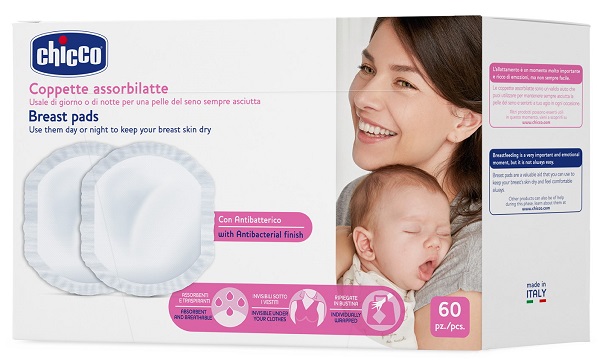 chicco coppetta assorbilatte 60 pezzi