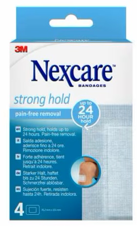 nexcare cer strong hold 4pz