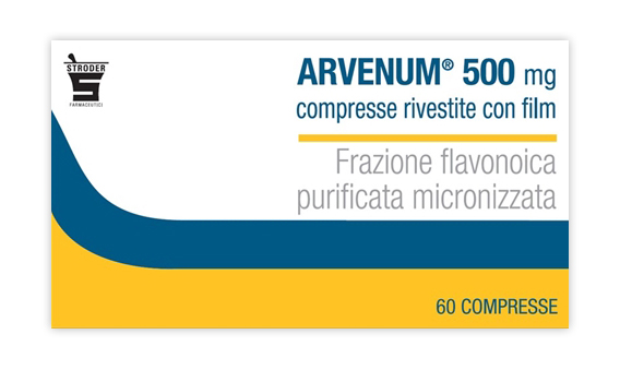 arvenum 60 compresse riv 500mg