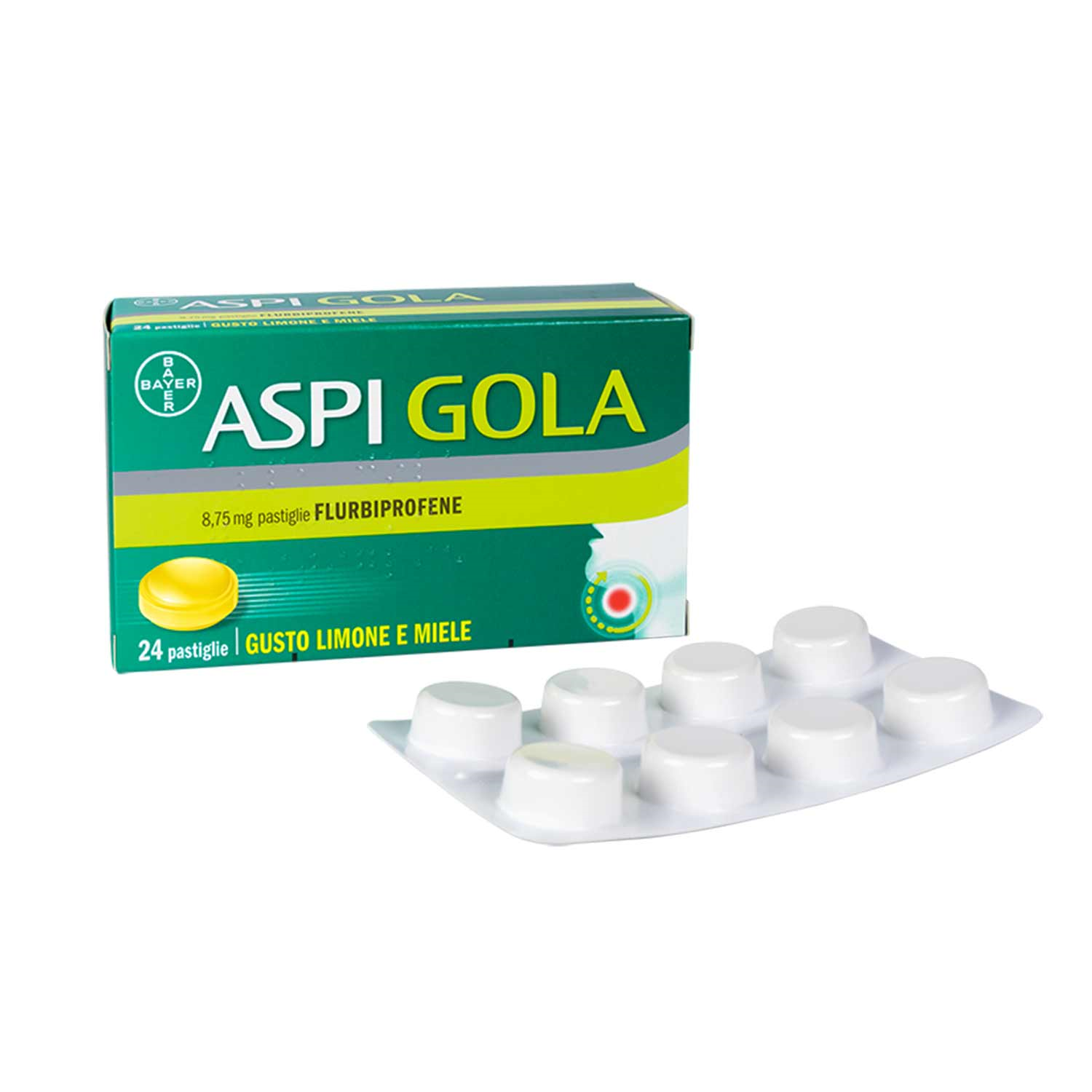 aspi gola 24pastiglie limone miele