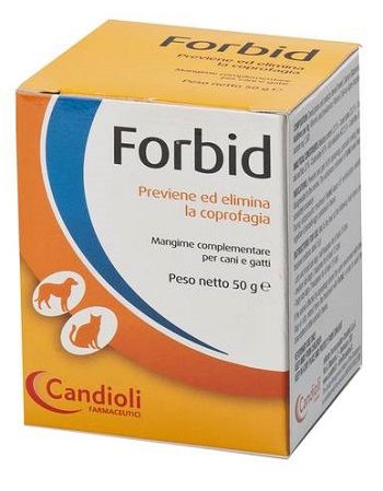 forbid cani gatti polvere 50 g