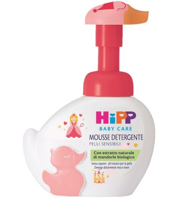Hipp Baby Care Mousse Detergente Paperella Rosa Limited Edition 250 ml