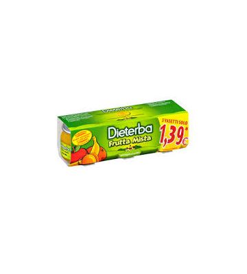 Dieterba Omog Frutta Mis 3x80g
