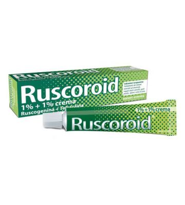 Ruscoroid*crema Rett 40g 1%+1%