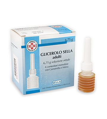 Glicerolo Sella*6cont 6,75g