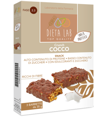 Dlab Crunch Cocco Barretta 3pz