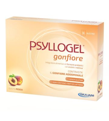 Psyllogel Gonfiore Pesca10bust