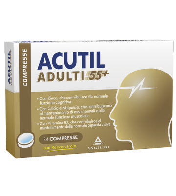 Acutil Adulti 55+ 24cpr