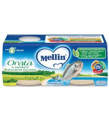 Mellin Omog Orata 2x80g