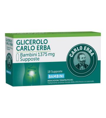 Glicerolo*bb 18supp 1375mg