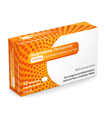 Ibuprofene Pensa*12cpr 400mg