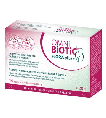 Omni Biotic Flora Plus+ 14bust