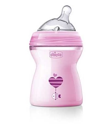 Ch Bib Nat-feel 2m+ Girl 250ml