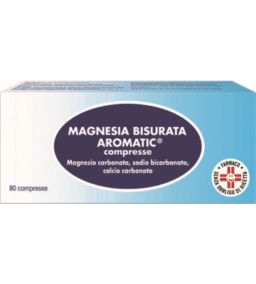 Magnesia Bisurata Arom*80cpr