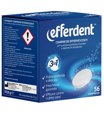 Efferdent Effervescenti 56cpr