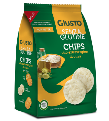 Giusto S/g Chips Olio Evo 40g