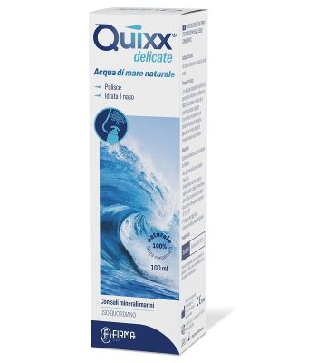 Soluzione Spray per Irrigazioni Nasali Quixx Delicate Acquamarina Isotonica 100 ml