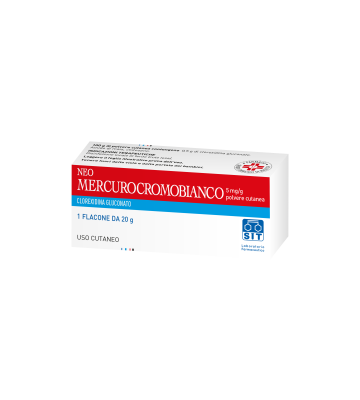 Neomercurocromo Bianco*polv20g