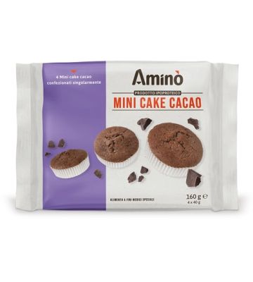 Amino Mini Cake Cacao 4pz