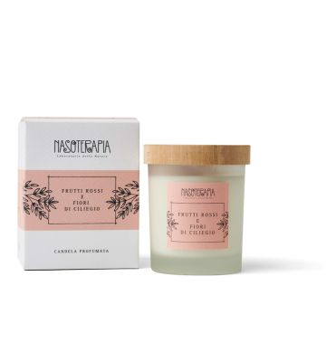 Candela Frutti Rossi/fiori Cil
