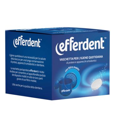 Efferdent Vaschetta Portaprote