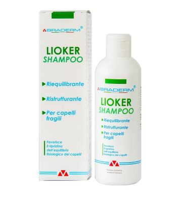 Lioker Shampoo 200ml Braderm