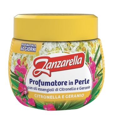 Zanzarella Perle Citronella & Geranio 170 Perle