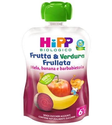 Hipp Bio Frut&ver Me/ba/bar90g
