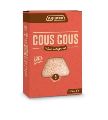 Agluten Cous Cous Riso Integrale 300 g