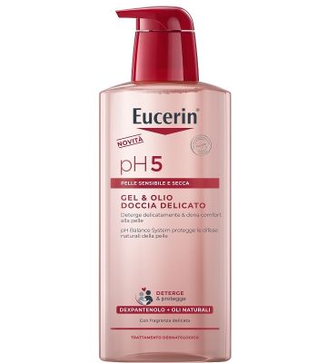 Eucerin Gel & Olio Doccia Delicato 400 ml