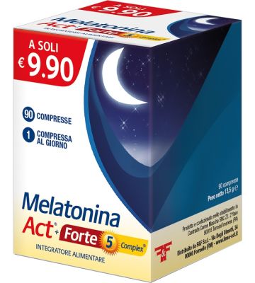 Melatonina Act +ft5compl 90cpr