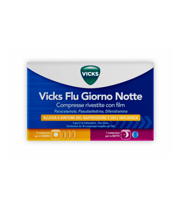 Vicks Flu Giorno Notte*12+4cpr