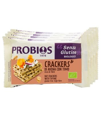 Probios Crackers Avena Timo 4 Pezzi da 35 g