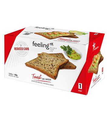 Feeling ok Toast Oil Seeds160g