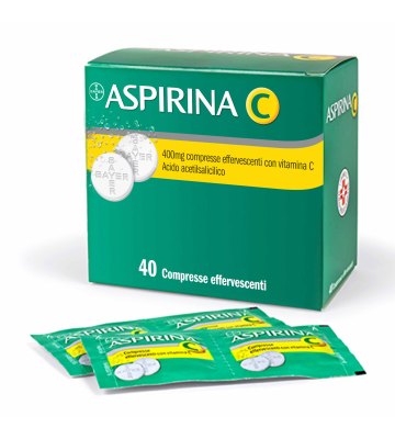 Aspirina C*40cpr Eff 400+240mg