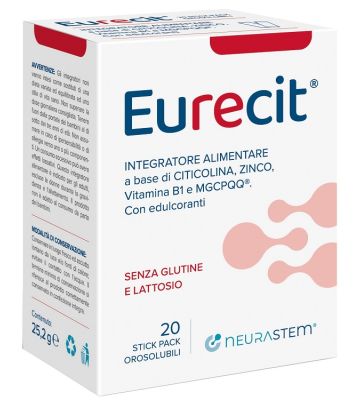 Eurecit 20 Stick Pack Orosolubili da 1,26 g