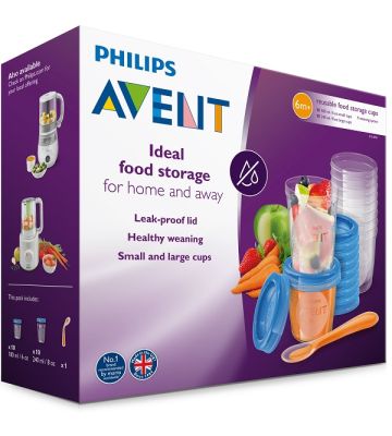Avent Set Vasetti Conserv+cucc