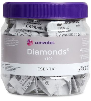 Bustine Gelificanti Antiodore per Stomia Esenta Diamonds 100pezzi