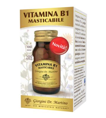 Vitamina b1 Masticabile100past