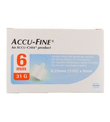 Accu-fine Ago G31 6mm 100pz