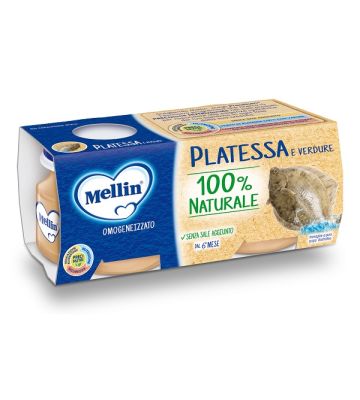 Mellin Omog Platessa 4x80g