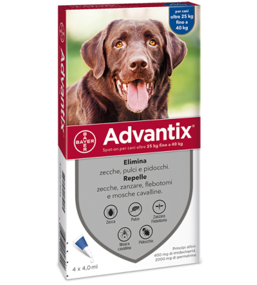 Advantix Spot On*4pip 25-40kg
