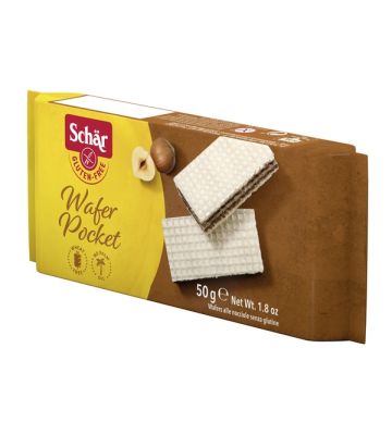 Schar Wafer Pocket Nocciola50g