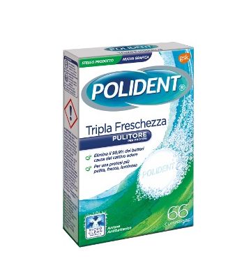 Polident Tripla Fresch 66cpr